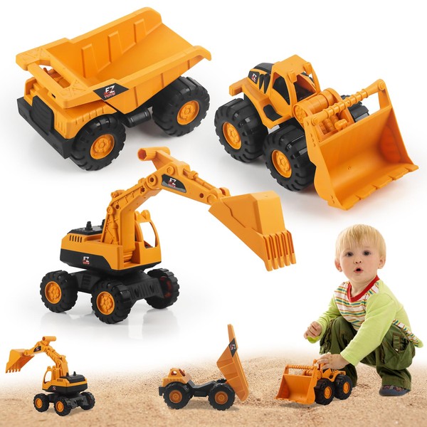 JWTRSVTY 3 Pieces Digger Toy, Sand Toy Digger Sandpit Set,