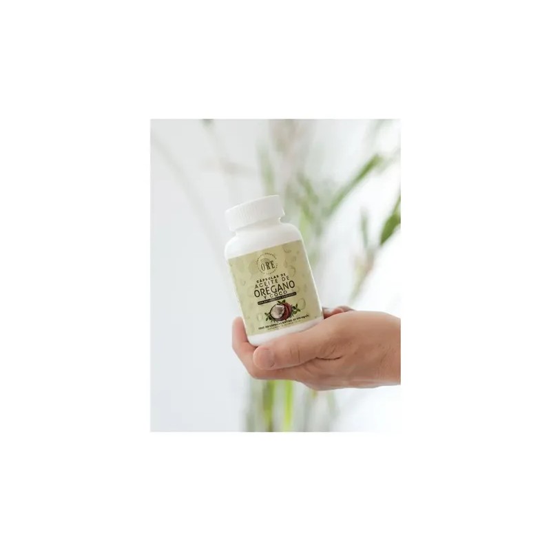 Aceite De Orégano Y Aceite De Coco En Capsulas 100