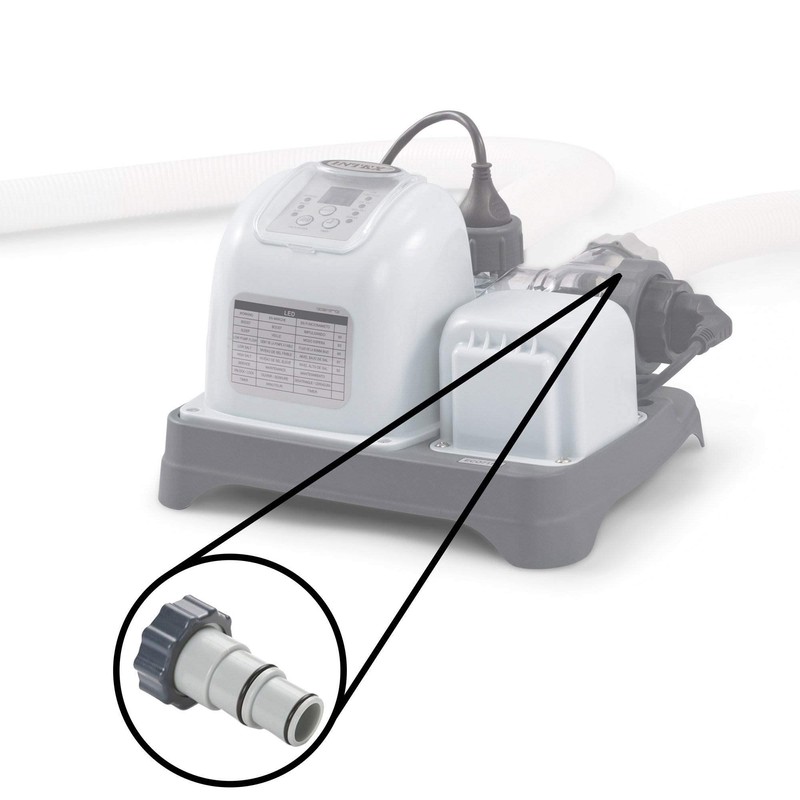 Intex 1.5" Diameter Pump Replacement Hose 59" (2 Pack) +