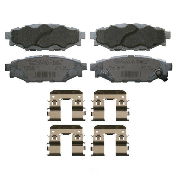 Wagner Rr Premium Ceramic Brake Pads Wagner OEX1114