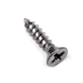 Hinge Outlet Wood Screws, Heavy-Duty Screws for Doors, Cabinets, Furniture & DIY Projects (Stainless Steel, 9 x 3/4 Inch, 24 Pack)