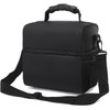 FlowFly Insulated Lunch Bag Adult Lunch Box Large Tote Double