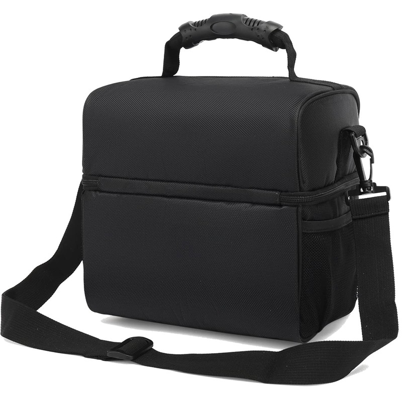 FlowFly Insulated Lunch Bag Adult Lunch Box Large Tote Double