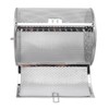 Rolling Grilling Basket Stainless Steel Grill Cage Round Stainless Steel