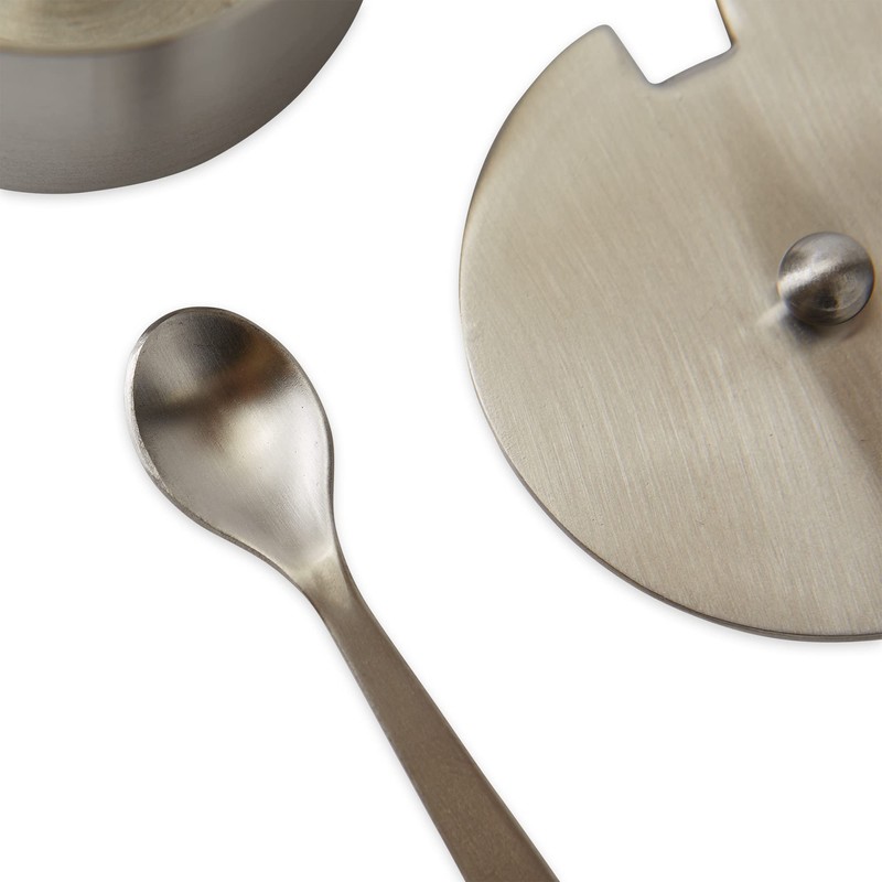 RSVP International Endurance Kitchen Collection Salt Cellar Set with Spoon,