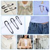 Yuomeaz 30 Stück Sicherheitsnadeln Groß 5/6/7 cm Safety Pins, Sicherheitsnadeln