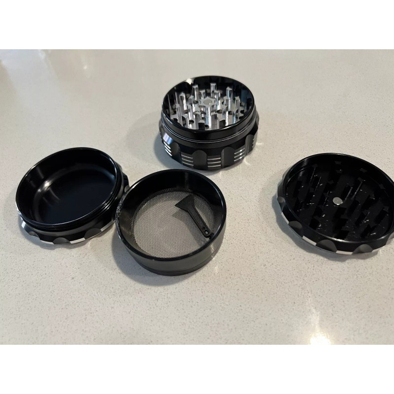 ANAS Herb Grinder|4 Pieces 2.5 Inches Spice Grinder with Magnetic