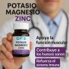 Potasio, Magnesio, Zinc - Go3b - 60 Cápsulas - Suplemento