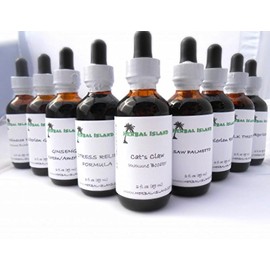 Herbal Island Saw Palmetto Berry Extract - Alcohol Free (2 Fl. Oz) Serenoa Repens