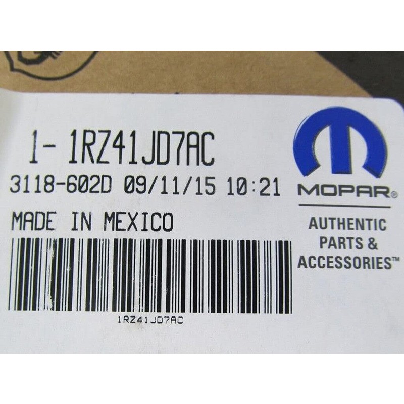 Mopar 1RZ41JD7AC PANEL REAR SHELF