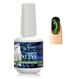[SC06] Cre8tion - Cat Eye Collection Soak Off Gel [Easy Application] LED/UV Cured 15mL / 0.5 fl oz