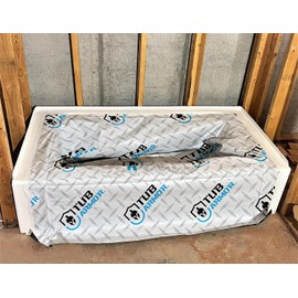 Maximum Protection During Your Next Bathroom Construction or Remodel Project! No More Scratched or Dirty Tubs!