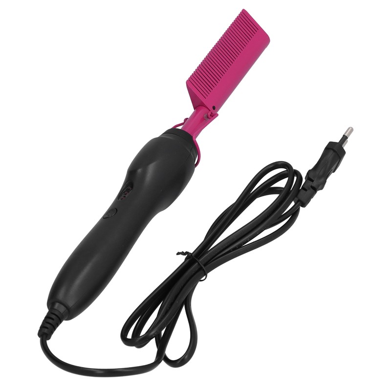 Multifunctional Hair Comb Wet and Dry Hot Heating Curling Straightening