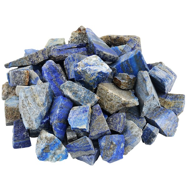 Nupuyai 460 g Raw Stones Gemstones Lapis Lazuli Stones Healing Stones Decorative Stones Natural Stones for Reiki Healing Decoration