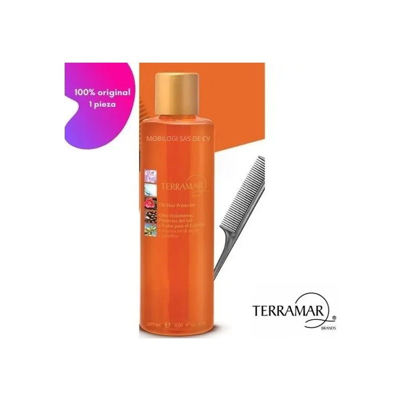 Óleo Para Cabello Protector De Color Y Sol 120ml Terramar