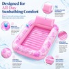 JOYFY Inflatable Tanning Pool Lounger for Adults – 70" x