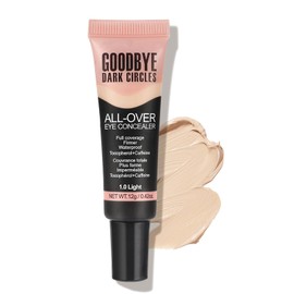 All-Over Eye Concealer - Concealer Full Coverage for Dark Circles - Under Eye Brightener, Liquid Concealer for Mature Skin - Long-Lasting, Hydrating, Suitable for All Skin Types, Vegan & Cruelty-Free