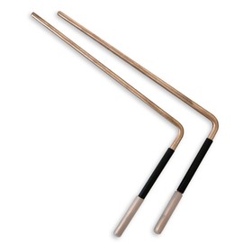 Copper DOWSING Diving RODS with Handles and Instructions for use | Spiritual Rods | Ghost Hunting Rods | Water Hunting Rods | Use for Finding Water Minerals Oil Geopathic Stress Lines Lost Objects