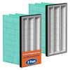OKKFITR 24x12x12 MERV 14 Air Filter Replacement - Synthetic Pocket