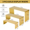 KMtilsh Bag Display Stand Set 3, Gold Purse Display ,Stainless