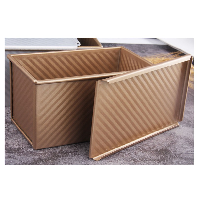 Bakeware Loaf Pan with Cover Nonstick Quick Release Coating Carbon