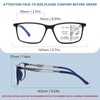JO Progressive Multifocus Reading Glasses Unisex Progressive Reader Ultra-light Material