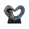 Casablanca Hands of Love Sculpture - Decorative Heart Figurine -