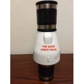 Zoeller 30-0243 2" pvc white quiet check valve