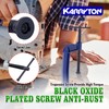 KARRYTON C Clamps set(4"+6"+8"), Large Deep Throat Ductile Iron C-Clamp