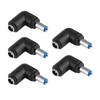 helpers lab DC Connector Angle, 5 Pieces Angle Plug, Male