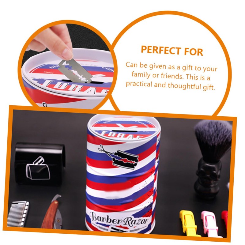 Gatuida Delicate Razor Blades Disposal Container Lightweight Waste Blade Storage