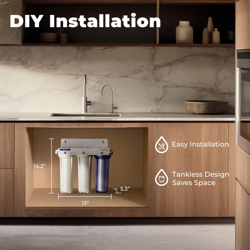 iSpring F3-NC 6-Month Prefilter Replacement Supply Filter Cartridge Pack Set