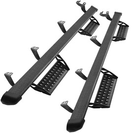OTHOWE Running Boards Compatible WithToyota Tundra,Tundra Step Bars Compatible with 2022-2024 Tundra CrewMax Cab with 4 Full-Size Doors (Driver and Passenger Side), Drop Step Style, Black, 3 Inches.