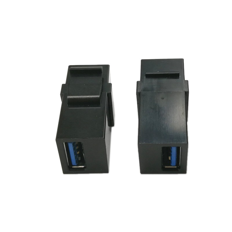 USB 3.0 Keystone Jack Inserts, zdyCGTime (2-Pack) USB 3.0 Adapters