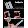 EBANKU Pack of 500 Clear False Nails Tips, Extra Long