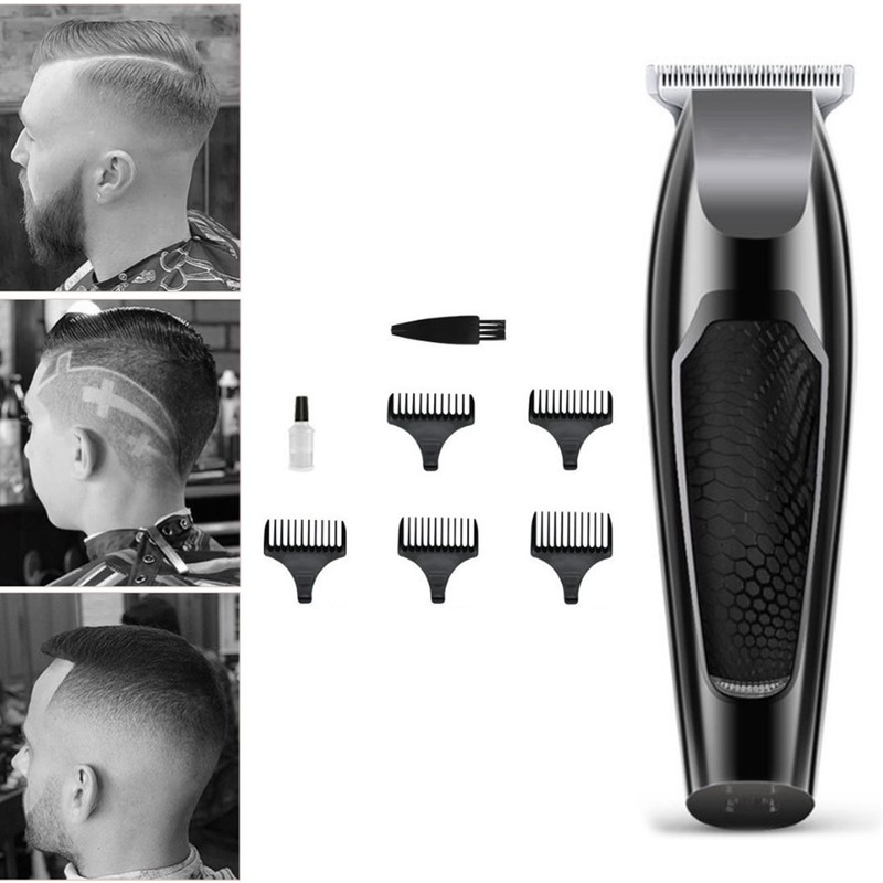 Electric Hair Clipper Rechargeable High Speed Strong Power Hair Trimmer