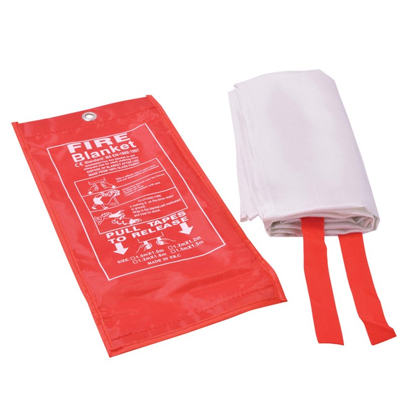 Groß Fire Blanket Für Workplace/Home 1 m Glass Fabric Schnell