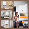 MUSCLEAREA Motorized Blinds with Remote Smart Blinds for Window Blackout