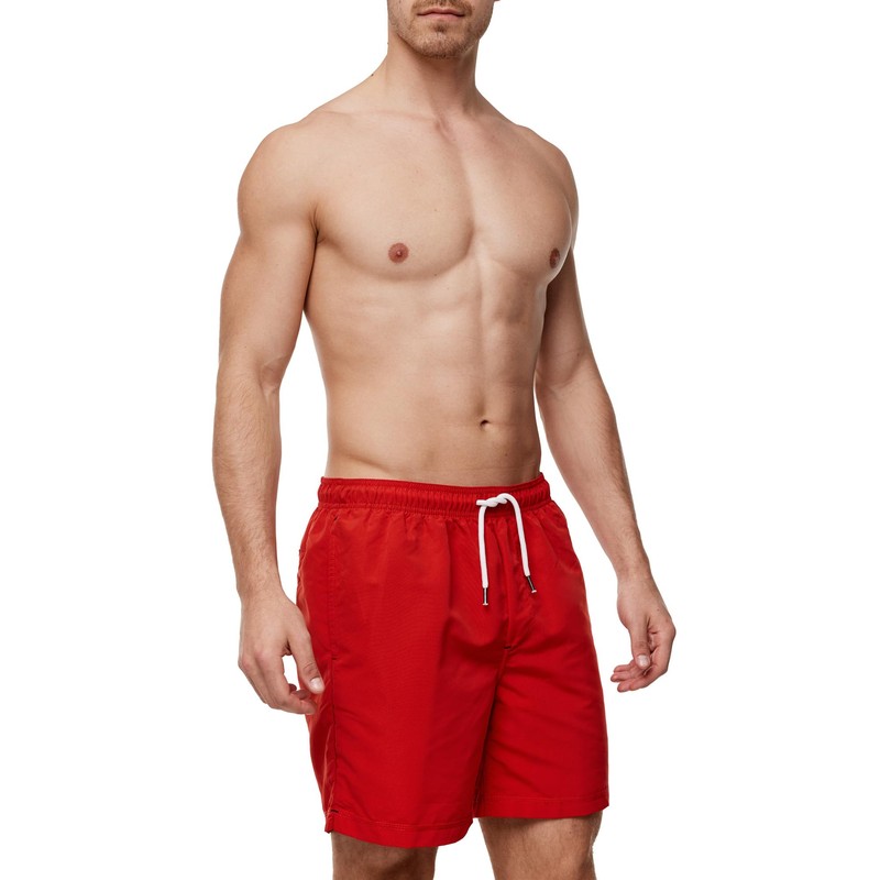 Indicode Men's Ferguson Swimming Trunks with 3 Pockets and Drawstring,