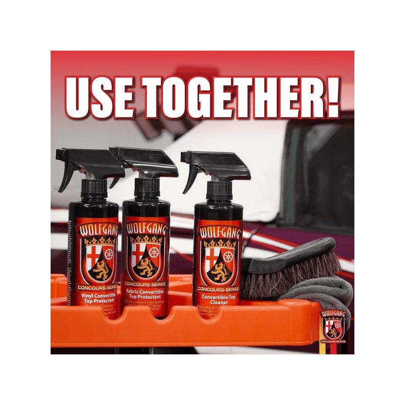 WOLFGANG CONCOURS SERIES Convertible Top Cleaner | Spray-On Cleaner for