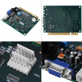 Jeanoko Jamma Jamma 60 in 19×18×2 60 In1 Multicade Board Cga Vga Output for Arcade Game Machine