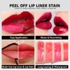 Juego combinado de aceite de labios 2 en 1, tinte