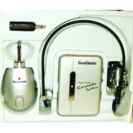 Goodmans 30m Cordless Karaoke Mic