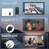 Leadfan Double Din Car Stereo with Dash Cam&Camera, Apple Carplay&Android