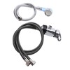 80cm Salon Shampoo Bowl Faucet 70cm Hose M Size Blue