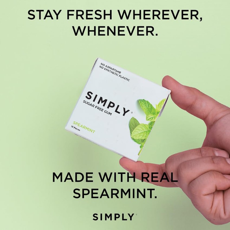 SIMPLY Gum | Dental Gum | Xylitol Chewing Gum -