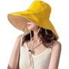 NEWKIBOU Sombrero de Sol para Mujer de Ala Ancha UPF