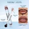 Febble Labial Dual Tinta Peel Off Y Gloss Cristalino 2en1