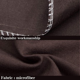 NTBAY King Pillowcase Set - 2 Pack Brushed Microfiber 20x36 Pillowcases - Soft, Wrinkle-Free, Fade-Resistant, Stain-Resistant, Dark Brown Pillowcases with Envelope Closure - 20x36 Inches, Dark Brown