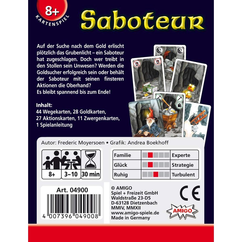 Amigo 4900 "Saboteur Game